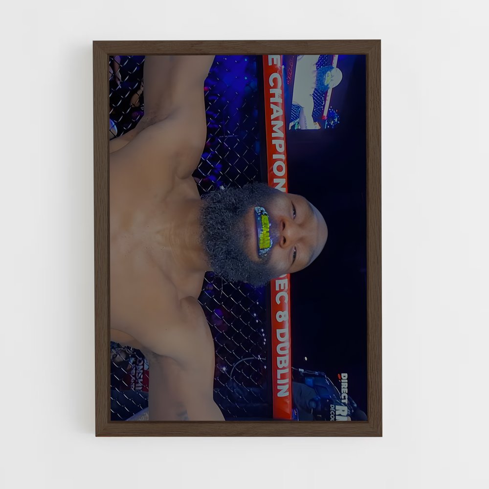 Poster Le Maître de la Barbe – affiche Muay Thai (vue 5)